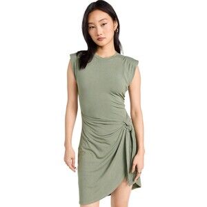 Jonathan Simkhai Standard Sz XS Tamar Stretch Jersey T-Shirt Mini Dress Green